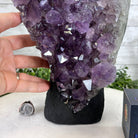 Standard Plus Quality Amethyst Crystal on Cement Base, 23 lbs and 12" Tall #5614-0091 - Brazil GemsBrazil GemsStandard Plus Quality Amethyst Crystal on Cement Base, 23 lbs and 12" Tall #5614-0091Clusters on Cement Bases5614-0091