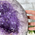Standard Plus Quality Amethyst Crystal on Cement Base, 28.4 lbs and 11" Tall #5614-0092 - Brazil GemsBrazil GemsStandard Plus Quality Amethyst Crystal on Cement Base, 28.4 lbs and 11" Tall #5614-0092Clusters on Cement Bases5614-0092
