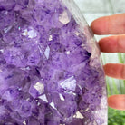Standard Plus Quality Amethyst Crystal on Cement Base, 28.4 lbs and 11" Tall #5614-0092 - Brazil GemsBrazil GemsStandard Plus Quality Amethyst Crystal on Cement Base, 28.4 lbs and 11" Tall #5614-0092Clusters on Cement Bases5614-0092