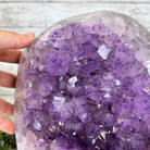 Standard Plus Quality Amethyst Crystal on Cement Base, 28.4 lbs and 11" Tall #5614-0092 - Brazil GemsBrazil GemsStandard Plus Quality Amethyst Crystal on Cement Base, 28.4 lbs and 11" Tall #5614-0092Clusters on Cement Bases5614-0092
