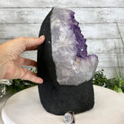Standard Plus Quality Amethyst Crystal on Cement Base, 28.4 lbs and 11" Tall #5614-0092 - Brazil GemsBrazil GemsStandard Plus Quality Amethyst Crystal on Cement Base, 28.4 lbs and 11" Tall #5614-0092Clusters on Cement Bases5614-0092