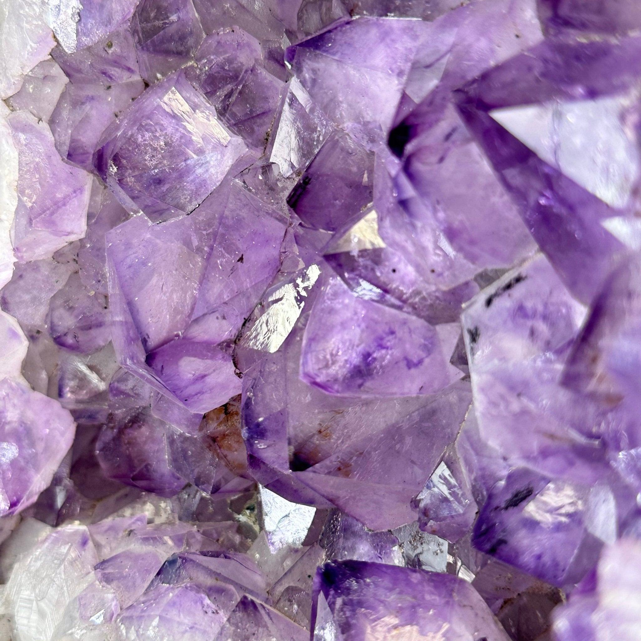 Standard Plus Quality Amethyst Crystal on Cement Base, 37.5 lbs and 13.7" Tall #5614-0095 - Brazil GemsBrazil GemsStandard Plus Quality Amethyst Crystal on Cement Base, 37.5 lbs and 13.7" Tall #5614-0095Clusters on Cement Bases5614-0095