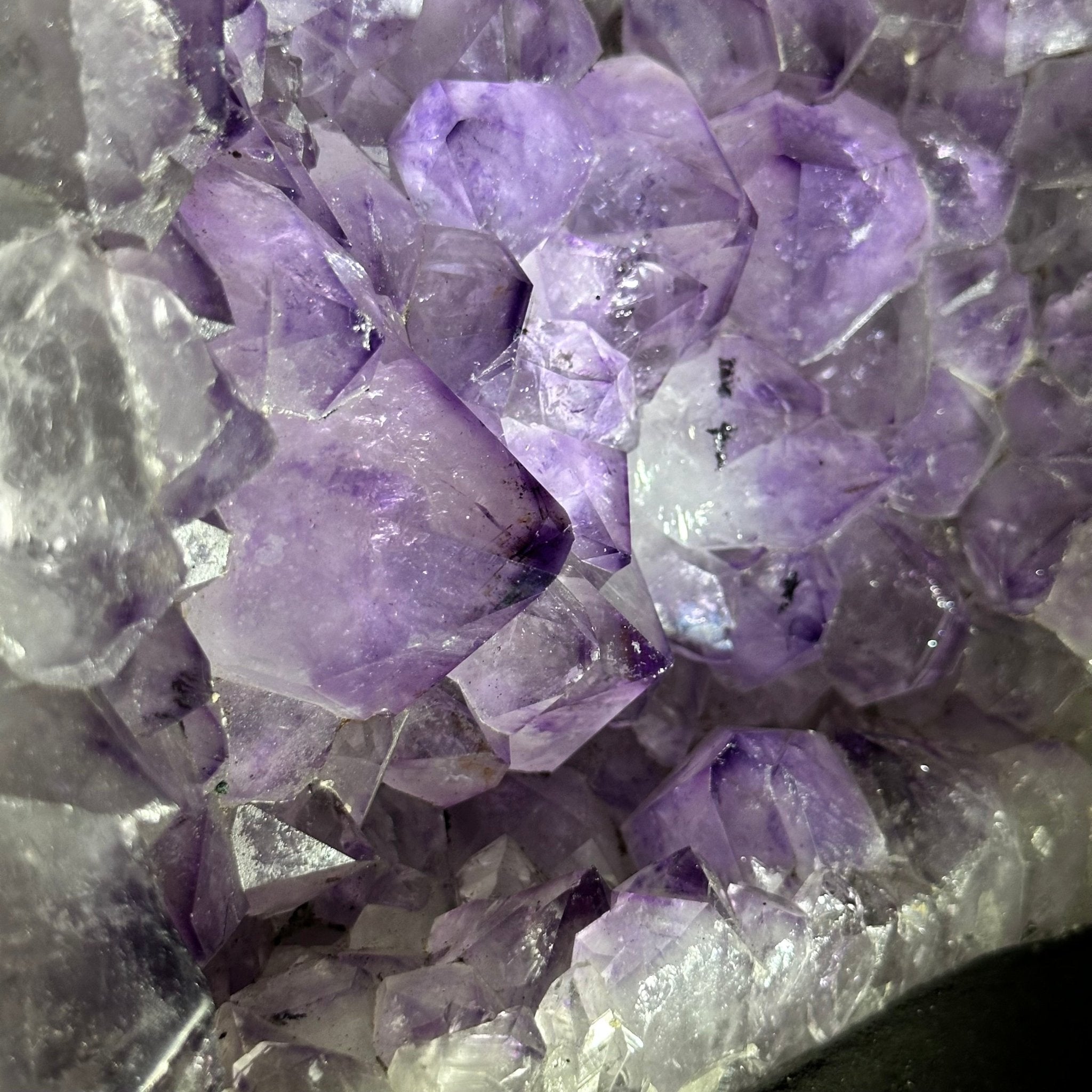 Standard Plus Quality Amethyst Crystal on Cement Base, 37.5 lbs and 13.7" Tall #5614-0095 - Brazil GemsBrazil GemsStandard Plus Quality Amethyst Crystal on Cement Base, 37.5 lbs and 13.7" Tall #5614-0095Clusters on Cement Bases5614-0095