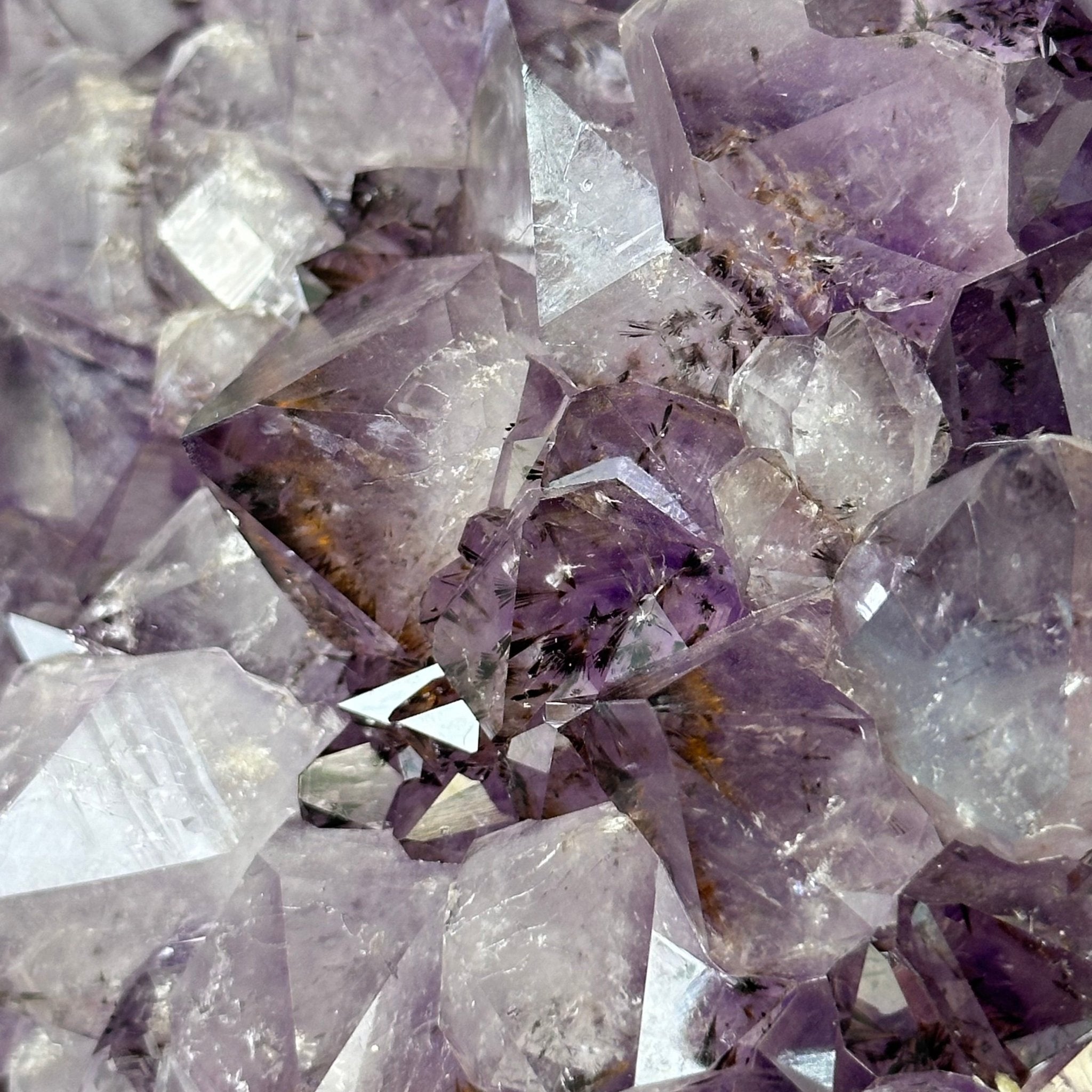 Standard Plus Quality Amethyst Crystal on Cement Base, 64.3 lbs and 22.1" Tall #5614-0096 - Brazil GemsBrazil GemsStandard Plus Quality Amethyst Crystal on Cement Base, 64.3 lbs and 22.1" Tall #5614-0096Clusters on Cement Bases5614-0096