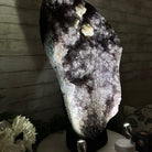 Standard Plus Quality Amethyst Crystal on Cement Base, 69.9 lbs and 22" Tall #5614-0097 - Brazil GemsBrazil GemsStandard Plus Quality Amethyst Crystal on Cement Base, 69.9 lbs and 22" Tall #5614-0097Clusters on Cement Bases5614-0097