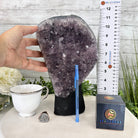 Standard Plus Quality Amethyst Crystal on Cement Base, 9.7 lbs and 11" Tall #5614-0086 - Brazil GemsBrazil GemsStandard Plus Quality Amethyst Crystal on Cement Base, 9.7 lbs and 11" Tall #5614-0086Clusters on Cement Bases5614-0086