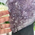 Standard Plus Quality Amethyst Crystal on Cement Base, 9.7 lbs and 11" Tall #5614-0086 - Brazil GemsBrazil GemsStandard Plus Quality Amethyst Crystal on Cement Base, 9.7 lbs and 11" Tall #5614-0086Clusters on Cement Bases5614-0086