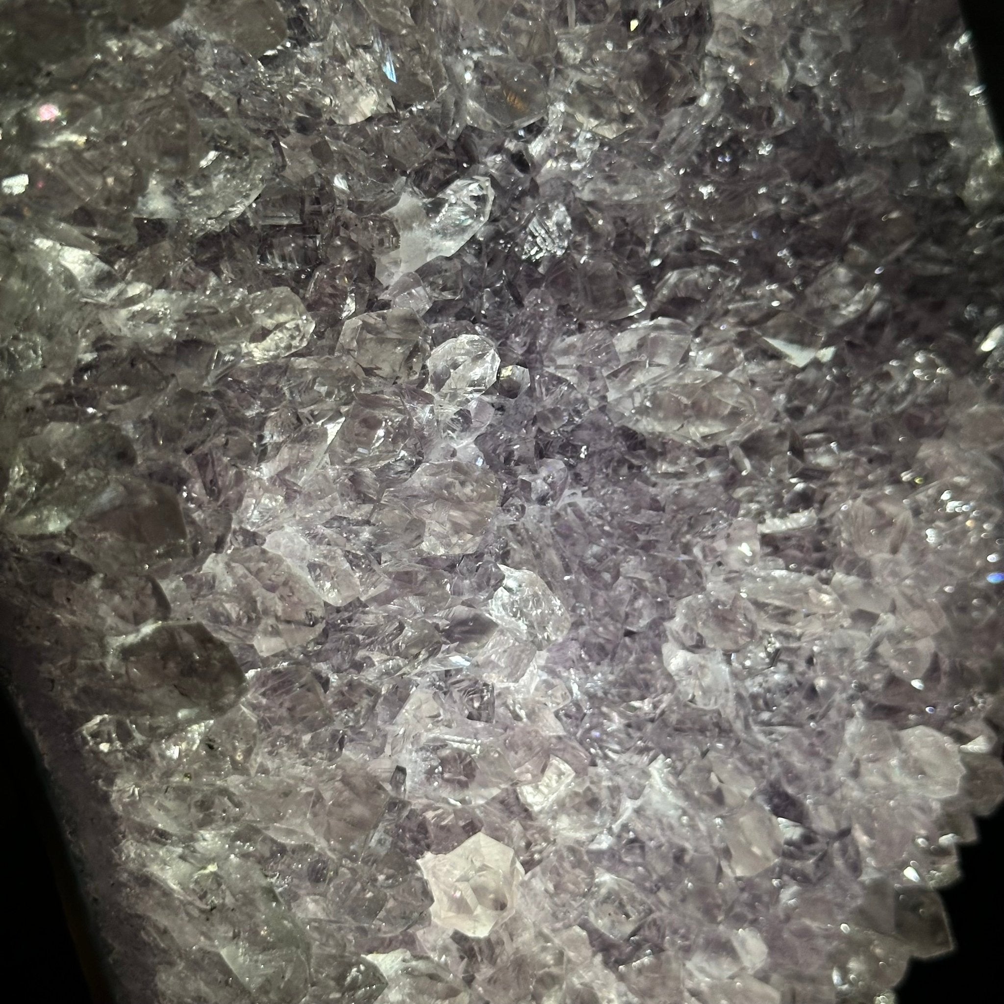 Standard Plus Quality Amethyst Crystal on Cement Base, 9.7 lbs and 11" Tall #5614-0086 - Brazil GemsBrazil GemsStandard Plus Quality Amethyst Crystal on Cement Base, 9.7 lbs and 11" Tall #5614-0086Clusters on Cement Bases5614-0086