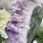 Standard Plus Quality Amethyst Heart Geode, metal stand, 11.7 lbs & 11" Tall Model #5463-0232 by Brazil Gems - Brazil GemsBrazil GemsStandard Plus Quality Amethyst Heart Geode, metal stand, 11.7 lbs & 11" Tall Model #5463-0232 by Brazil GemsHearts5463-0232