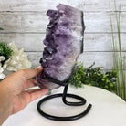 Standard Plus Quality Amethyst Heart Geode, metal stand, 11.7 lbs & 11" Tall Model #5463-0232 by Brazil Gems - Brazil GemsBrazil GemsStandard Plus Quality Amethyst Heart Geode, metal stand, 11.7 lbs & 11" Tall Model #5463-0232 by Brazil GemsHearts5463-0232
