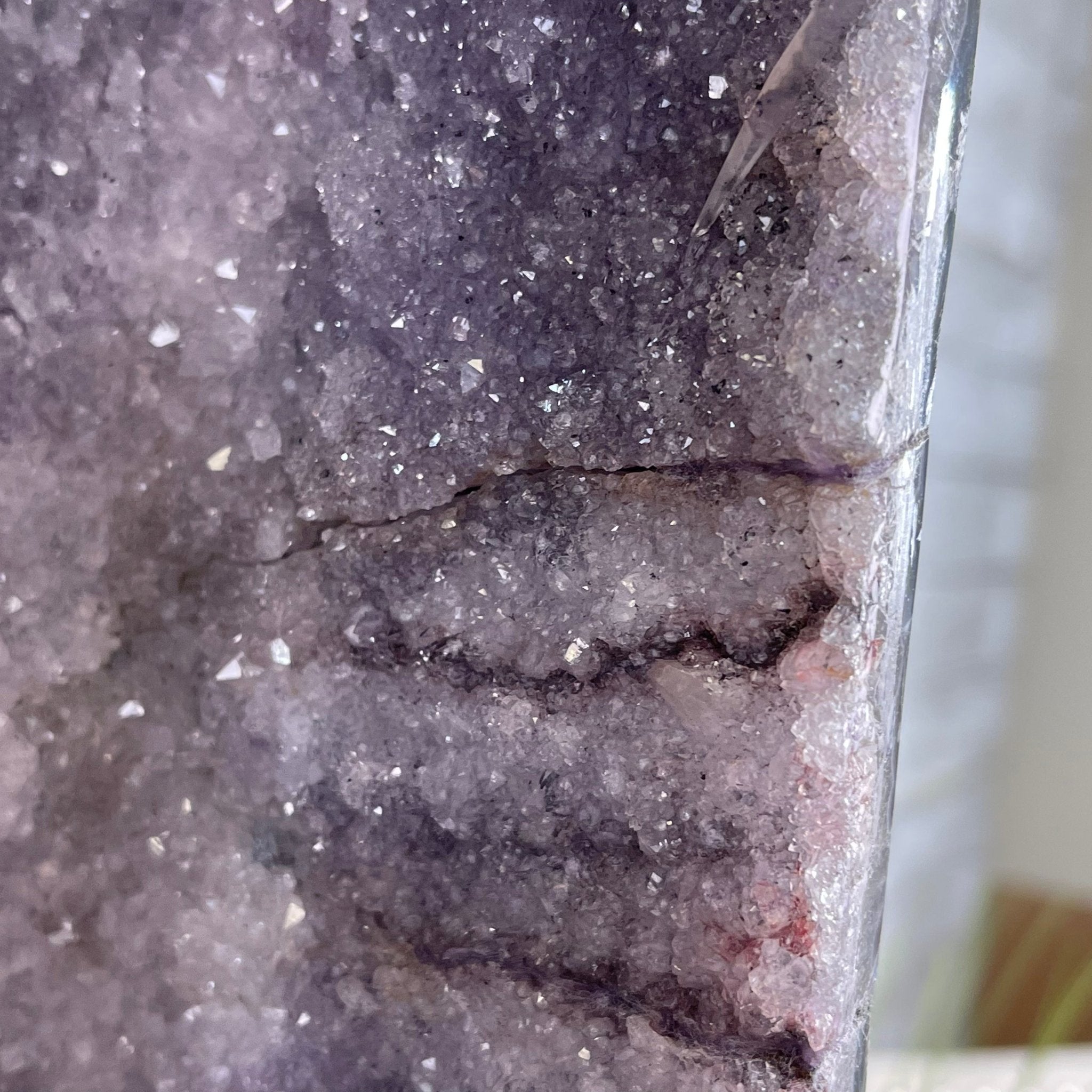 Standard Plus Quality Amethyst Wings on a Metal Stand, 88.2 lbs, 27.5" Tall #5493-0016 - Brazil GemsBrazil GemsStandard Plus Quality Amethyst Wings on a Metal Stand, 88.2 lbs, 27.5" Tall #5493-0016Amethyst Butterfly Wings5493-0016