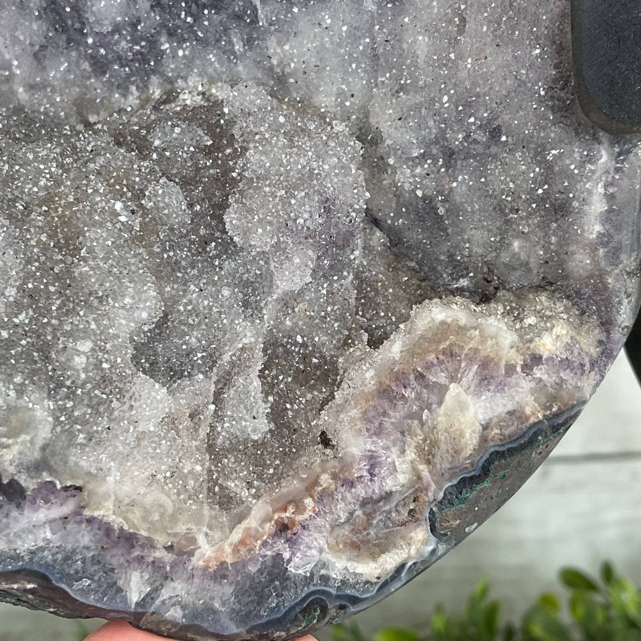 Standard Plus Quality Amethyst Wings on a Metal Stand, 88.2 lbs, 27.5" Tall #5493-0016 - Brazil GemsBrazil GemsStandard Plus Quality Amethyst Wings on a Metal Stand, 88.2 lbs, 27.5" Tall #5493-0016Amethyst Butterfly Wings5493-0016