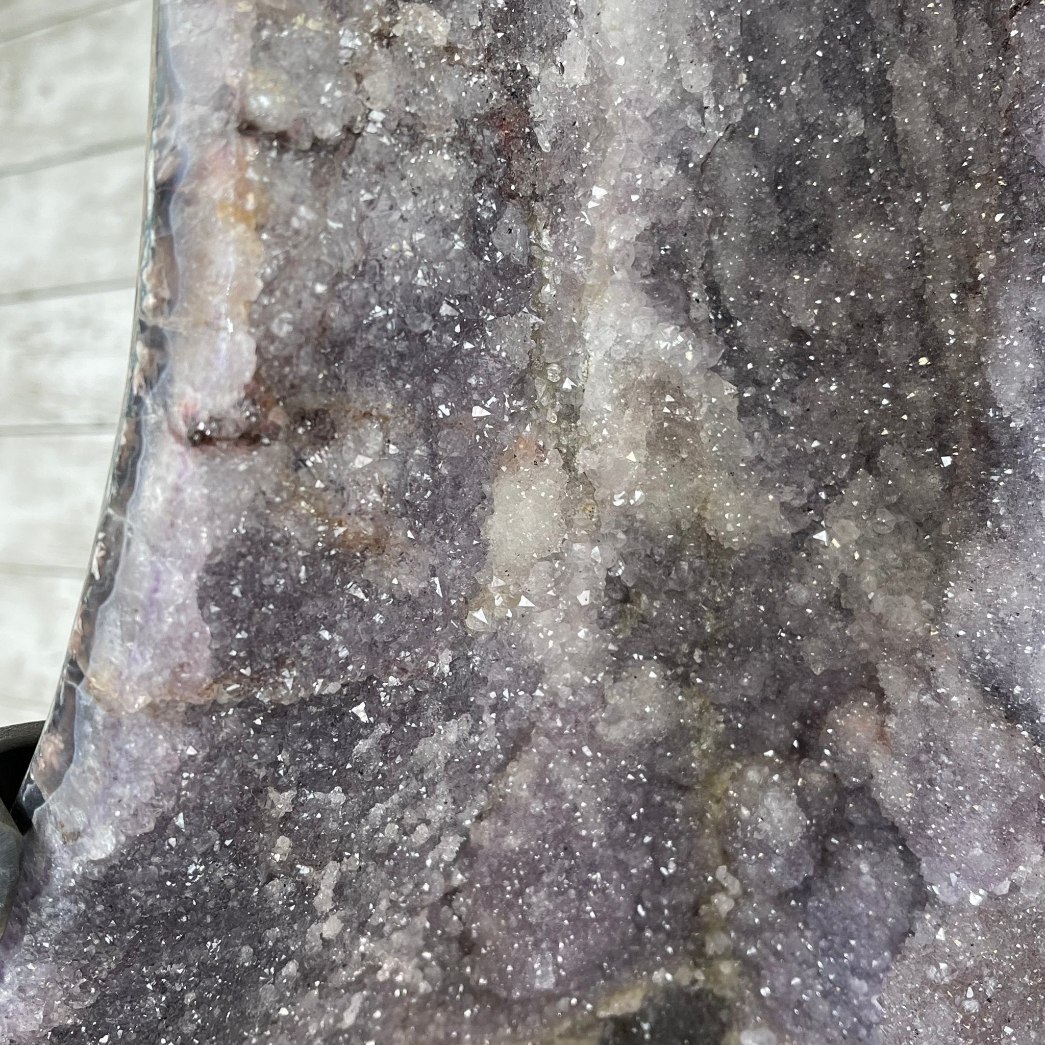 Standard Plus Quality Amethyst Wings on a Metal Stand, 88.2 lbs, 27.5" Tall #5493-0016 - Brazil GemsBrazil GemsStandard Plus Quality Amethyst Wings on a Metal Stand, 88.2 lbs, 27.5" Tall #5493-0016Amethyst Butterfly Wings5493-0016