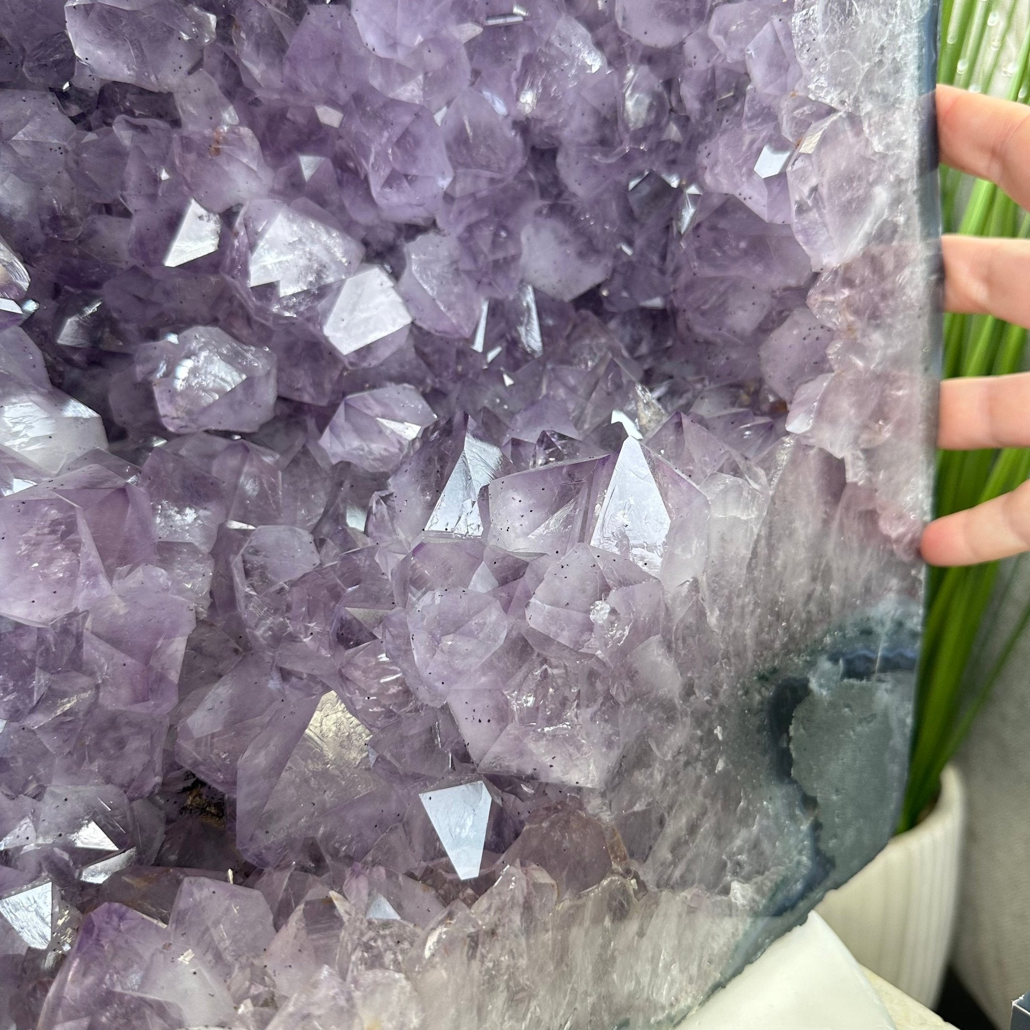 Standard Plus Quality Brazilian Amethyst Cathedral, 121.1 lbs & 18.5” tall Model #5601-0775 by Brazil Gems - Brazil GemsBrazil GemsStandard Plus Quality Brazilian Amethyst Cathedral, 121.1 lbs & 18.5” tall Model #5601-0775 by Brazil GemsCathedrals5601-0775