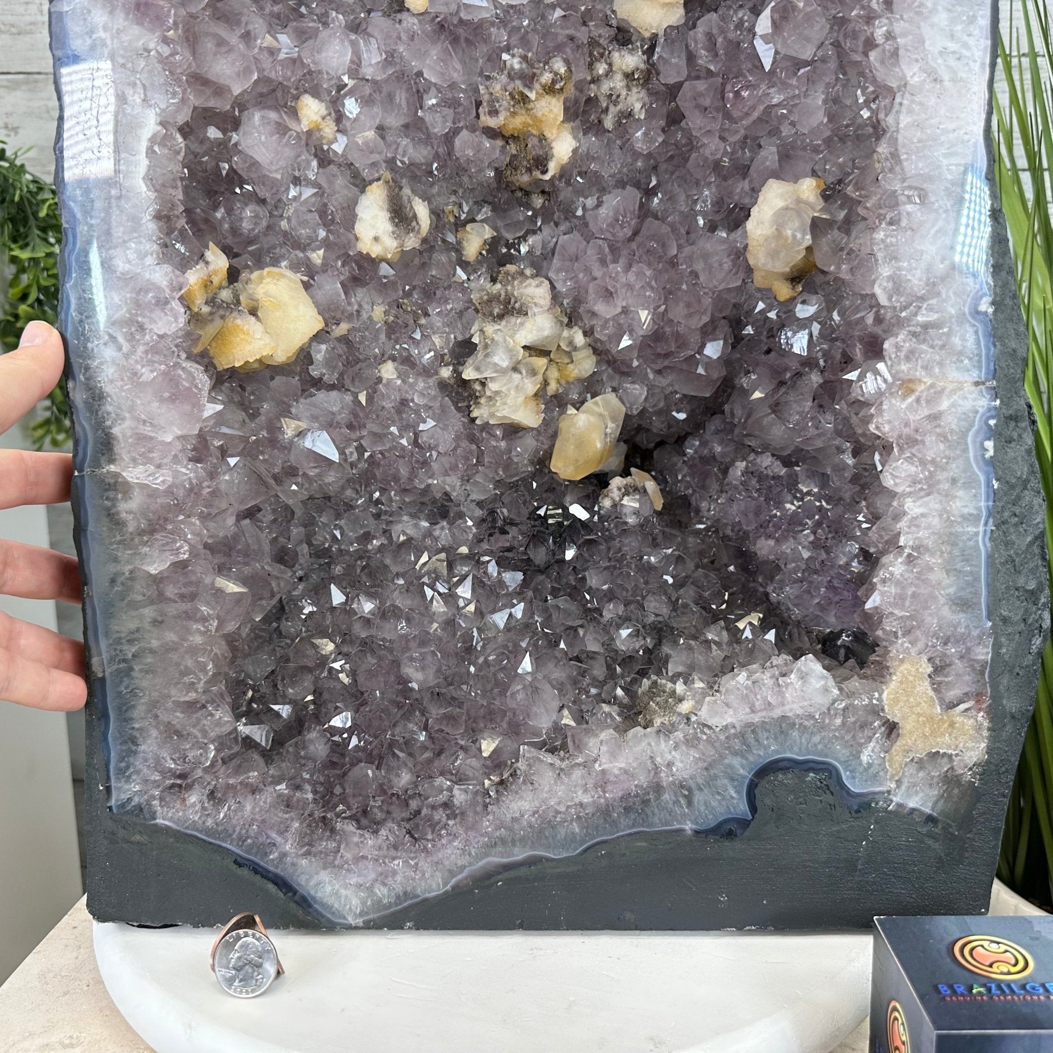 Standard Plus Quality Brazilian Amethyst Cathedral, 132.4 lbs & 23.5” tall Model #5601-0777 by Brazil Gems - Brazil GemsBrazil GemsStandard Plus Quality Brazilian Amethyst Cathedral, 132.4 lbs & 23.5” tall Model #5601-0777 by Brazil GemsCathedrals5601-0777