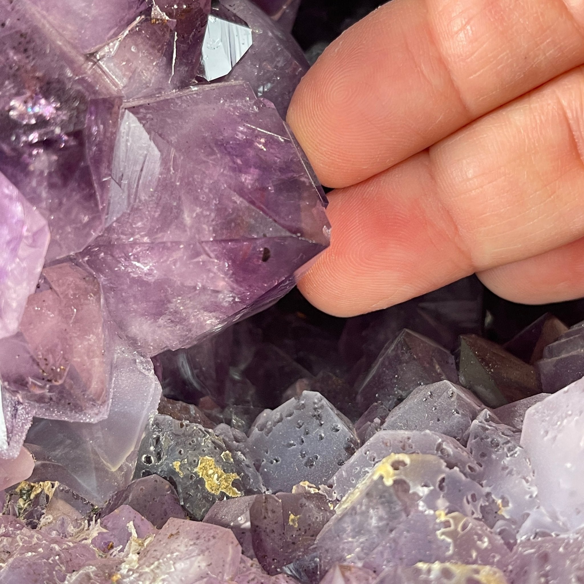 Standard Plus Quality Brazilian Amethyst Cathedral, 91.5 lbs & 17.7” tall Model #5601-0269 by Brazil Gems - Brazil GemsBrazil GemsStandard Plus Quality Brazilian Amethyst Cathedral, 91.5 lbs & 17.7” tall Model #5601-0269 by Brazil GemsCathedrals5601-0269