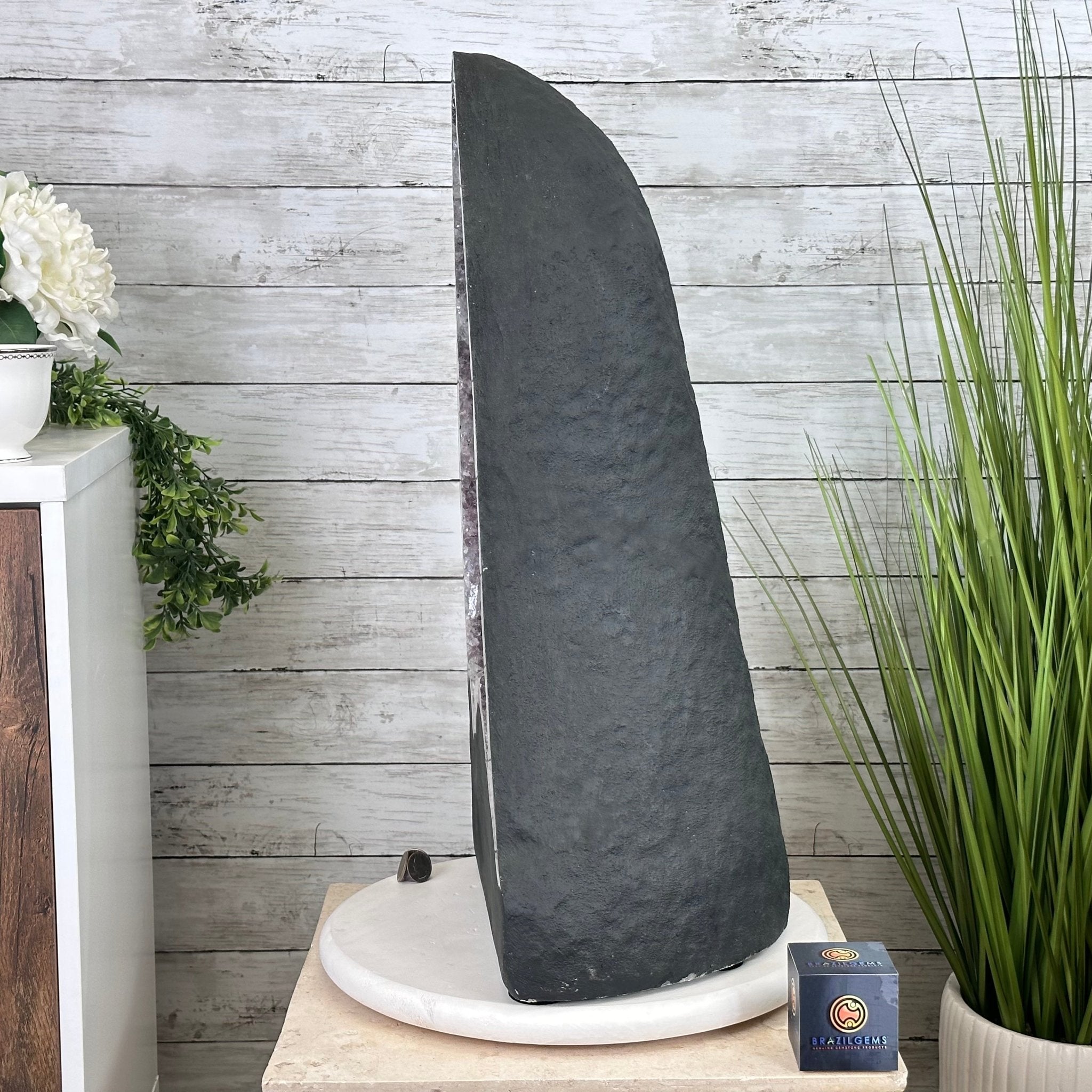 Standard Plus Quality Brazilian Amethyst Cathedral, 95.9 lbs & 25.2” tall Model #5601-0743 by Brazil Gems - Brazil GemsBrazil GemsStandard Plus Quality Brazilian Amethyst Cathedral, 95.9 lbs & 25.2” tall Model #5601-0743 by Brazil GemsCathedrals5601-0743