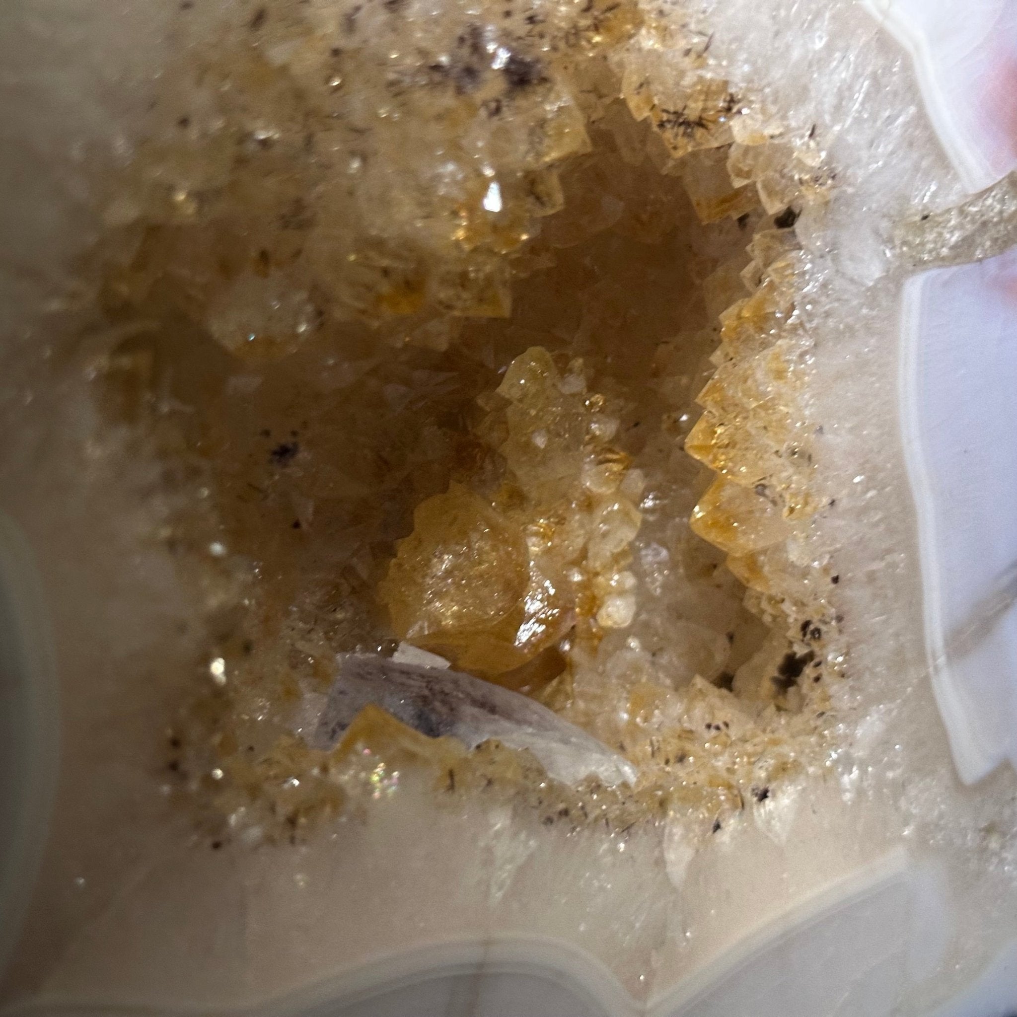 Standard Plus Quality Citrine Cathedral, 13.9 lbs & 7.9" Tall 5603 - 0354 - Brazil GemsBrazil GemsStandard Plus Quality Citrine Cathedral, 13.9 lbs & 7.9" Tall 5603 - 0354Cathedrals5603 - 0354