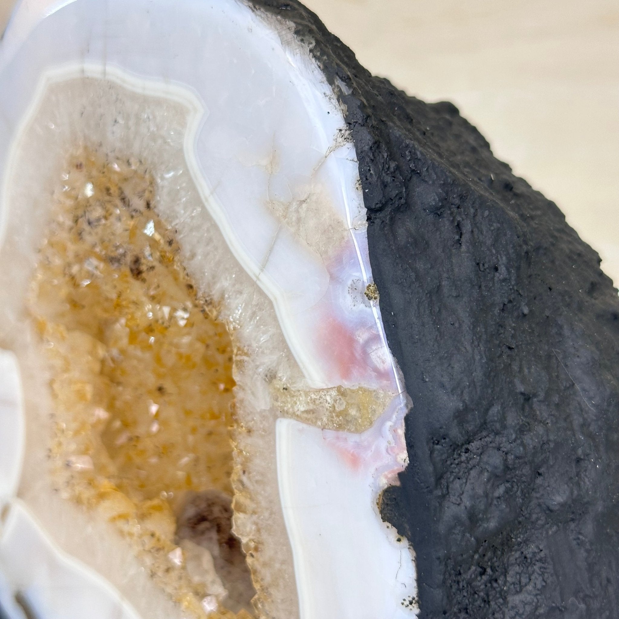 Standard Plus Quality Citrine Cathedral, 13.9 lbs & 7.9" Tall 5603 - 0354 - Brazil GemsBrazil GemsStandard Plus Quality Citrine Cathedral, 13.9 lbs & 7.9" Tall 5603 - 0354Cathedrals5603 - 0354