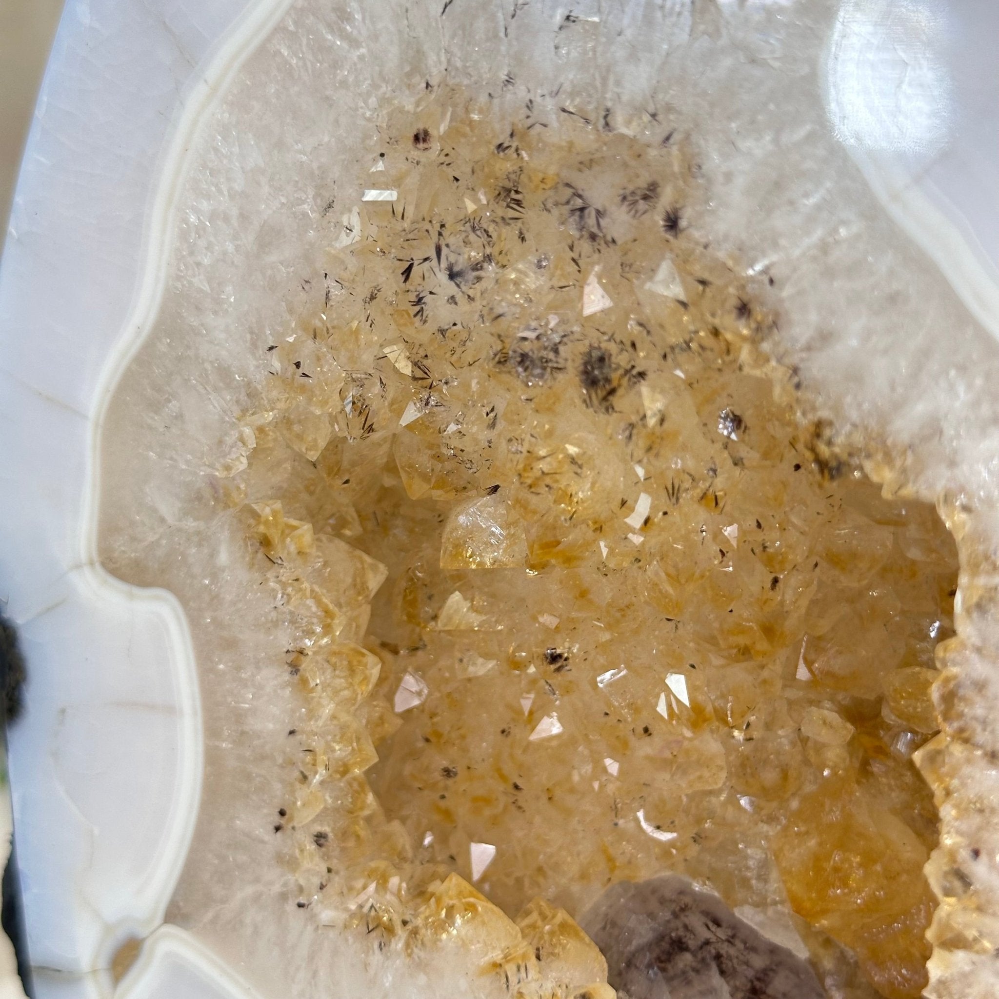 Standard Plus Quality Citrine Cathedral, 13.9 lbs & 7.9" Tall 5603 - 0354 - Brazil GemsBrazil GemsStandard Plus Quality Citrine Cathedral, 13.9 lbs & 7.9" Tall 5603 - 0354Cathedrals5603 - 0354