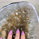 Standard Plus Quality Citrine Cathedral, 26.9 lbs & 10.6" Tall 5603 - 0357 - Brazil GemsBrazil GemsStandard Plus Quality Citrine Cathedral, 26.9 lbs & 10.6" Tall 5603 - 0357Cathedrals5603 - 0357