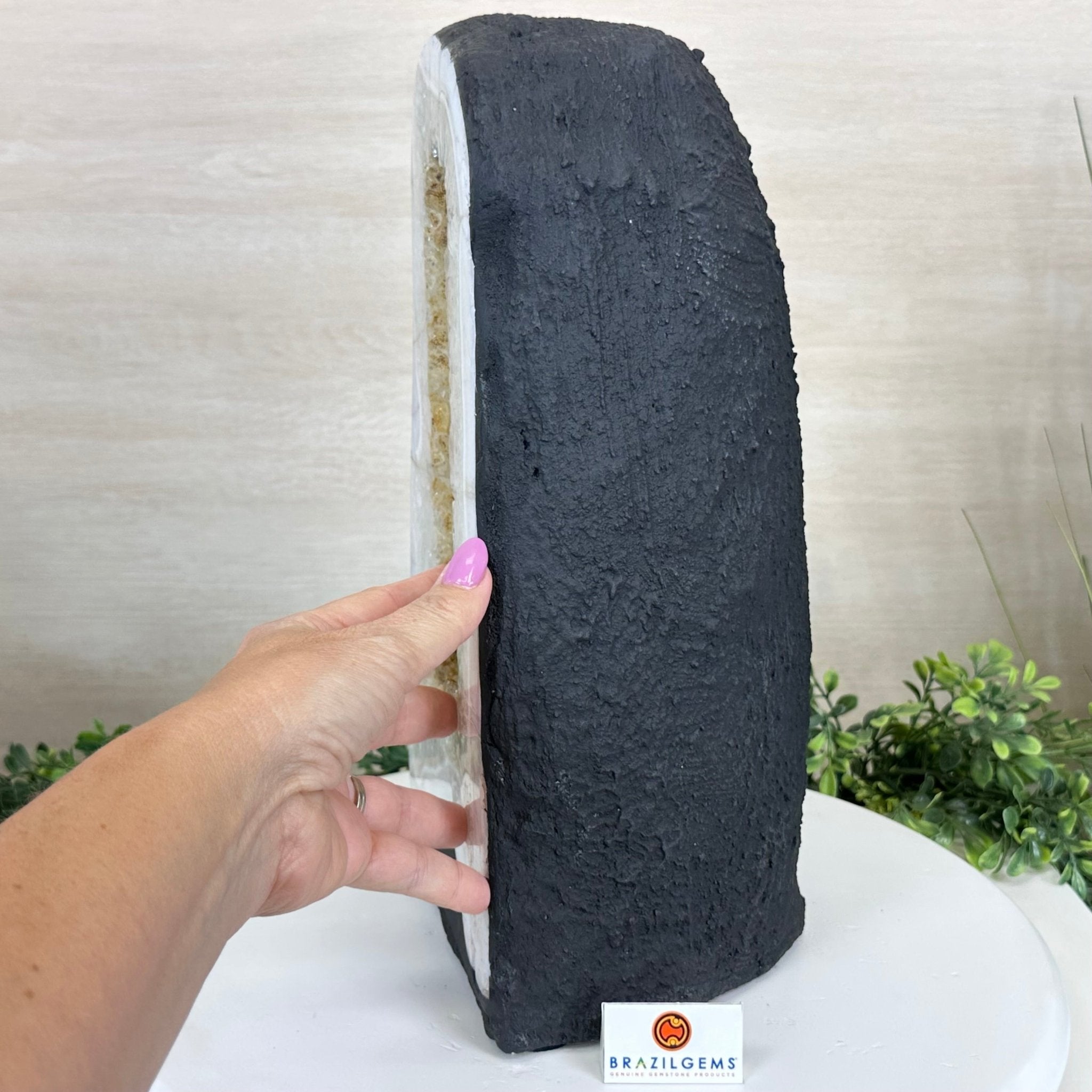 Standard Plus Quality Citrine Cathedral, 31.9 lbs & 13.9" Tall 5603 - 0359 - Brazil GemsBrazil GemsStandard Plus Quality Citrine Cathedral, 31.9 lbs & 13.9" Tall 5603 - 0359Cathedrals5603 - 0359