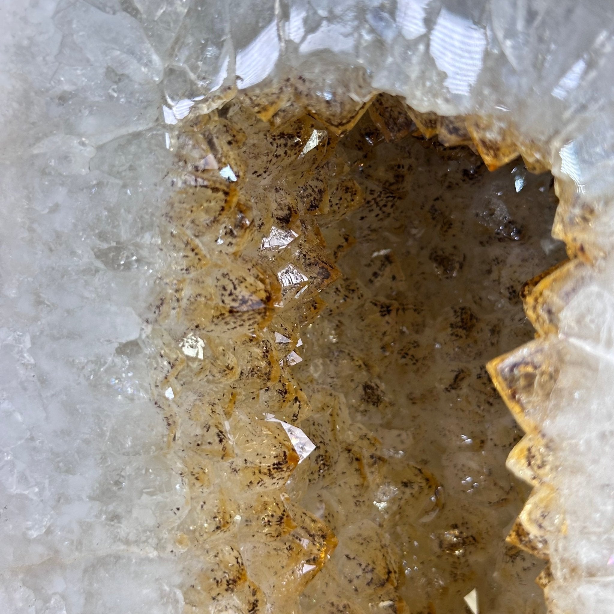 Standard Plus Quality Citrine Cathedral, 31.9 lbs & 13.9" Tall 5603 - 0359 - Brazil GemsBrazil GemsStandard Plus Quality Citrine Cathedral, 31.9 lbs & 13.9" Tall 5603 - 0359Cathedrals5603 - 0359