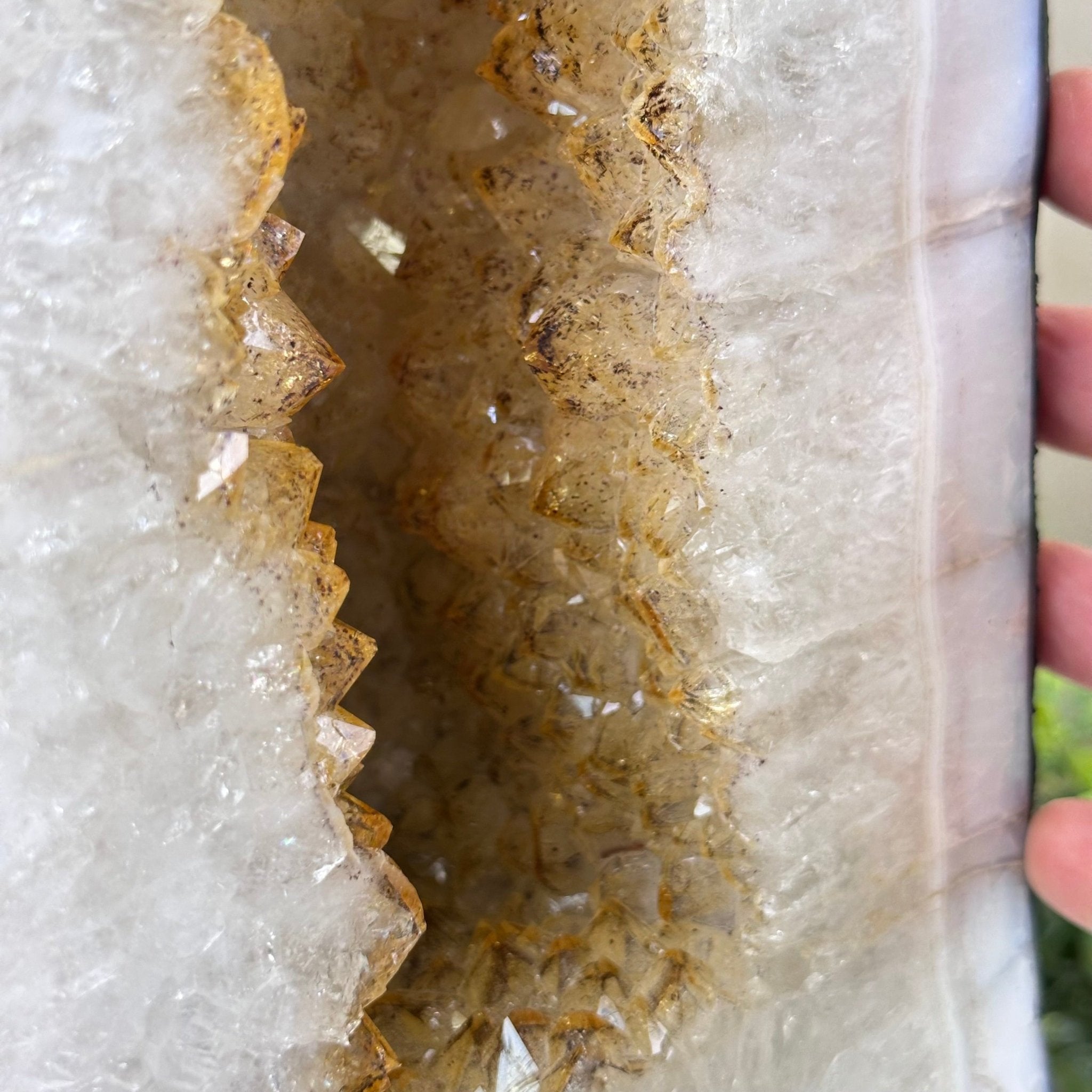 Standard Plus Quality Citrine Cathedral, 31.9 lbs & 13.9" Tall 5603 - 0359 - Brazil GemsBrazil GemsStandard Plus Quality Citrine Cathedral, 31.9 lbs & 13.9" Tall 5603 - 0359Cathedrals5603 - 0359