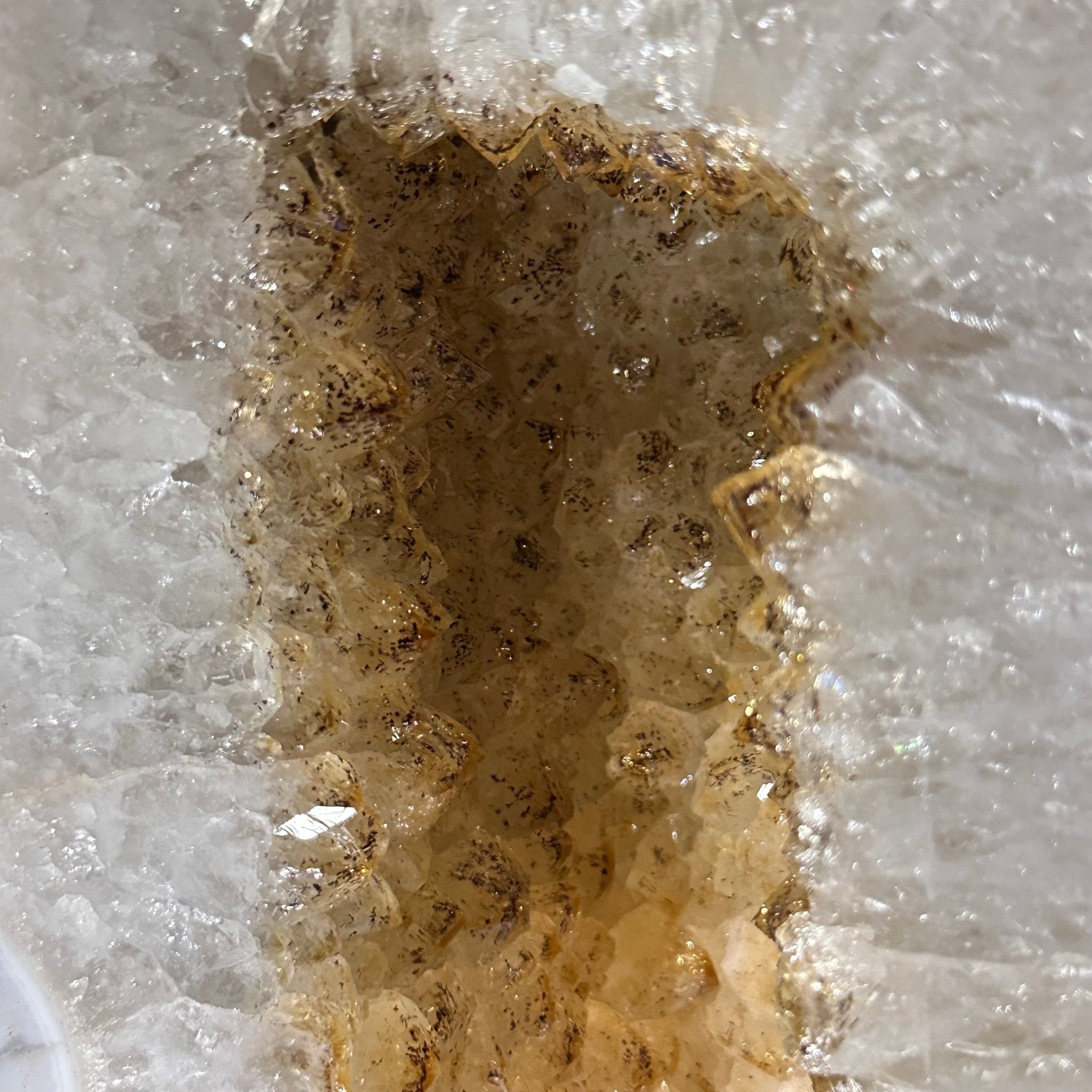 Standard Plus Quality Citrine Cathedral, 31.9 lbs & 13.9" Tall 5603 - 0359 - Brazil GemsBrazil GemsStandard Plus Quality Citrine Cathedral, 31.9 lbs & 13.9" Tall 5603 - 0359Cathedrals5603 - 0359