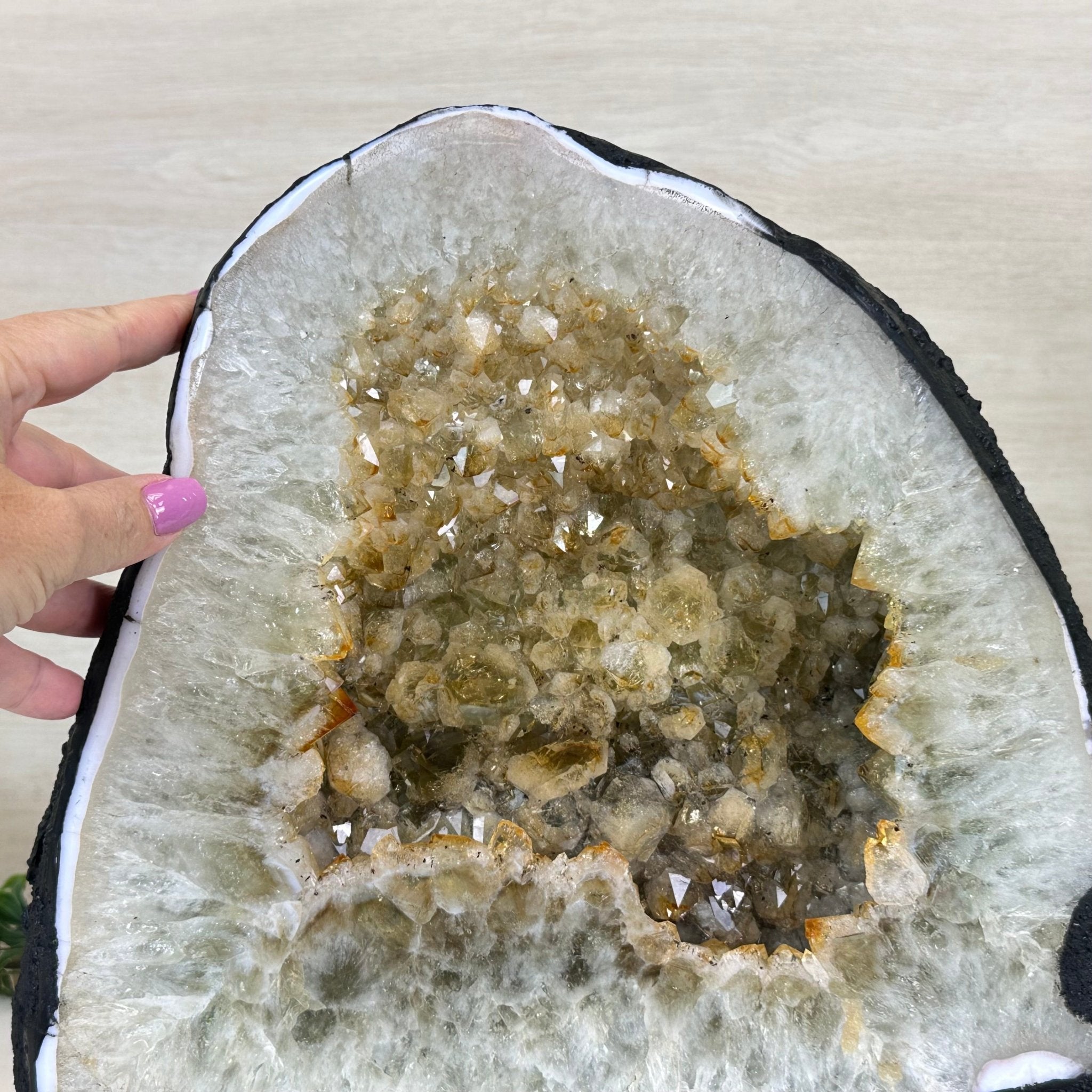 Standard Plus Quality Citrine Cathedral, 43 lbs & 12.2" Tall 5603 - 0360 - Brazil GemsBrazil GemsStandard Plus Quality Citrine Cathedral, 43 lbs & 12.2" Tall 5603 - 0360Cathedrals5603 - 0360