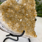 Standard Plus Quality Citrine Heart Geode, metal stand, 1.1 lbs & 4.5" Tall Model #5465-0017 by Brazil Gems - Brazil GemsBrazil GemsStandard Plus Quality Citrine Heart Geode, metal stand, 1.1 lbs & 4.5" Tall Model #5465-0017 by Brazil GemsHearts5465-0017