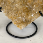 Standard Plus Quality Citrine Heart Geode, metal stand, 1.1 lbs & 4.5" Tall Model #5465-0017 by Brazil Gems - Brazil GemsBrazil GemsStandard Plus Quality Citrine Heart Geode, metal stand, 1.1 lbs & 4.5" Tall Model #5465-0017 by Brazil GemsHearts5465-0017