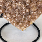 Standard Plus Quality Citrine Heart Geode, metal stand, 1.1 lbs & 4.5" Tall Model #5465-0018 by Brazil Gems - Brazil GemsBrazil GemsStandard Plus Quality Citrine Heart Geode, metal stand, 1.1 lbs & 4.5" Tall Model #5465-0018 by Brazil GemsHearts5465-0018
