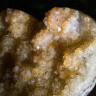 Standard Plus Quality Citrine Heart Geode, metal stand, 1.2 lbs & 5.5" Tall Model #5465-0022 by Brazil Gems - Brazil GemsBrazil GemsStandard Plus Quality Citrine Heart Geode, metal stand, 1.2 lbs & 5.5" Tall Model #5465-0022 by Brazil GemsHearts5465-0022