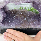 Standard Plus Quality Open 2-Sided Brazilian Amethyst Cathedral, 18.7 lbs, 7.6" tall, Model #5605-0126 by Brazil Gems - Brazil GemsBrazil GemsStandard Plus Quality Open 2-Sided Brazilian Amethyst Cathedral, 18.7 lbs, 7.6" tall, Model #5605-0126 by Brazil GemsOpen 2-Sided Cathedrals5605-0126