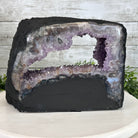 Standard Plus Quality Open 2-Sided Brazilian Amethyst Cathedral, 18.7 lbs, 7.6" tall, Model #5605-0126 by Brazil Gems - Brazil GemsBrazil GemsStandard Plus Quality Open 2-Sided Brazilian Amethyst Cathedral, 18.7 lbs, 7.6" tall, Model #5605-0126 by Brazil GemsOpen 2-Sided Cathedrals5605-0126