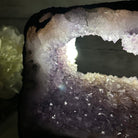 Standard Plus Quality Open 2-Sided Brazilian Amethyst Cathedral, 18.7 lbs, 7.6" tall, Model #5605-0126 by Brazil Gems - Brazil GemsBrazil GemsStandard Plus Quality Open 2-Sided Brazilian Amethyst Cathedral, 18.7 lbs, 7.6" tall, Model #5605-0126 by Brazil GemsOpen 2-Sided Cathedrals5605-0126