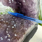 Standard Plus Quality Open 2-Sided Brazilian Amethyst Cathedral, 18.7 lbs, 7.6" tall, Model #5605-0126 by Brazil Gems - Brazil GemsBrazil GemsStandard Plus Quality Open 2-Sided Brazilian Amethyst Cathedral, 18.7 lbs, 7.6" tall, Model #5605-0126 by Brazil GemsOpen 2-Sided Cathedrals5605-0126