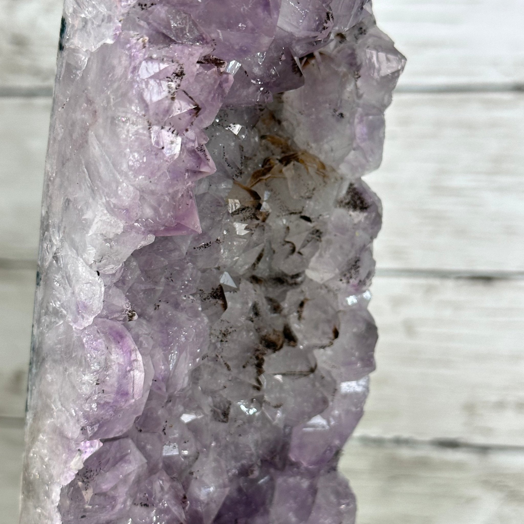 Standard Plus Quality Open 2-Sided Brazilian Amethyst Cathedral, 25.7 lbs, 17.25" tall, Model #5605-0130 by Brazil Gems - Brazil GemsBrazil GemsStandard Plus Quality Open 2-Sided Brazilian Amethyst Cathedral, 25.7 lbs, 17.25" tall, Model #5605-0130 by Brazil GemsOpen 2-Sided Cathedrals5605-0130