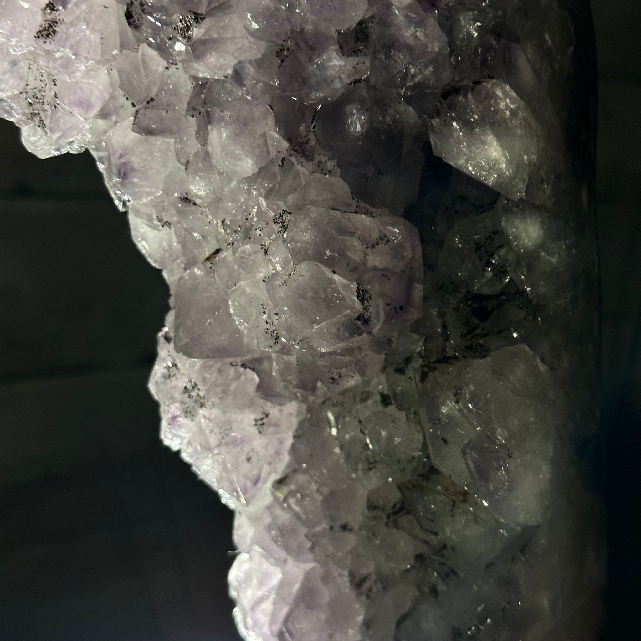 Standard Plus Quality Open 2-Sided Brazilian Amethyst Cathedral, 25.7 lbs, 17.25" tall, Model #5605-0130 by Brazil Gems - Brazil GemsBrazil GemsStandard Plus Quality Open 2-Sided Brazilian Amethyst Cathedral, 25.7 lbs, 17.25" tall, Model #5605-0130 by Brazil GemsOpen 2-Sided Cathedrals5605-0130