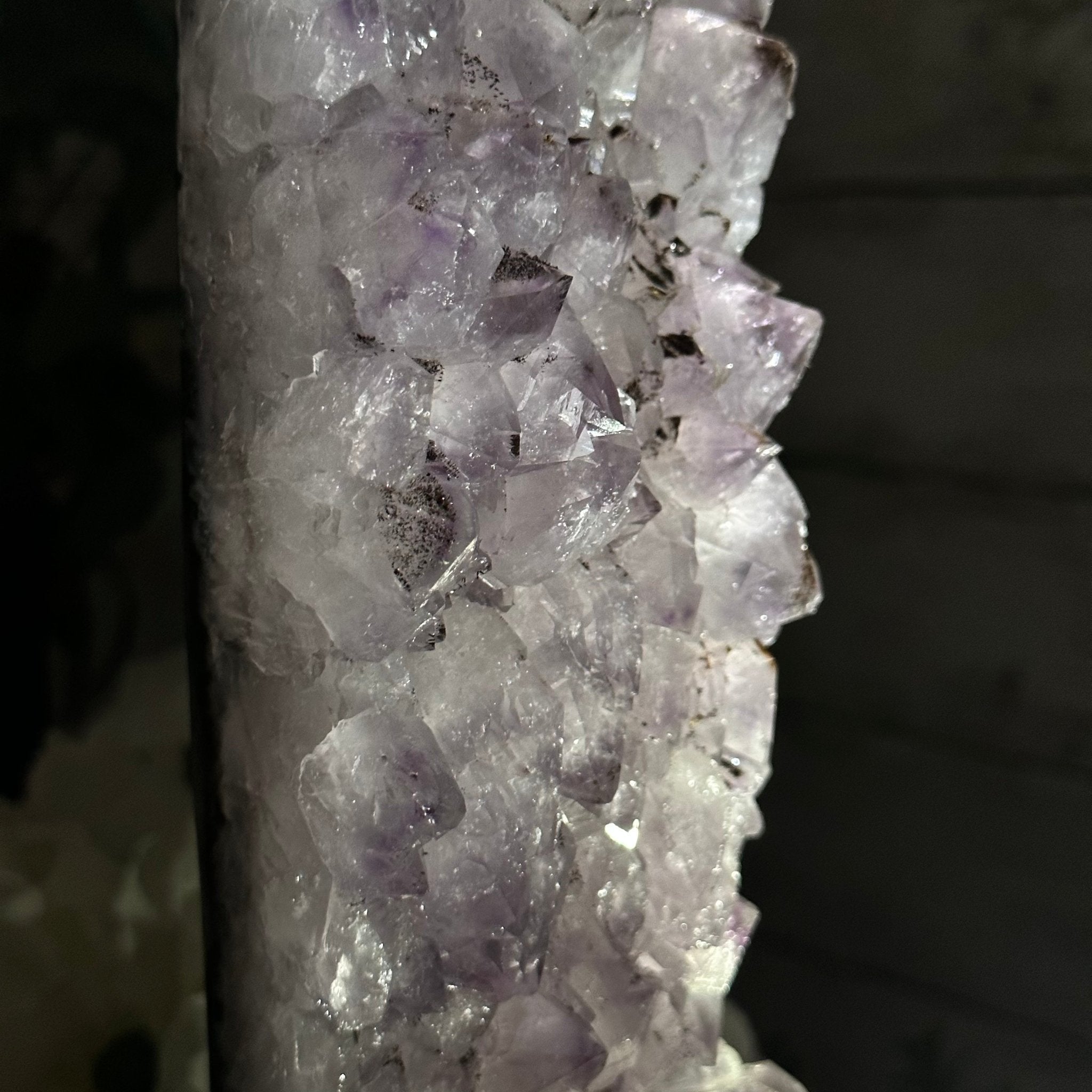 Standard Plus Quality Open 2-Sided Brazilian Amethyst Cathedral, 25.7 lbs, 17.25" tall, Model #5605-0130 by Brazil Gems - Brazil GemsBrazil GemsStandard Plus Quality Open 2-Sided Brazilian Amethyst Cathedral, 25.7 lbs, 17.25" tall, Model #5605-0130 by Brazil GemsOpen 2-Sided Cathedrals5605-0130