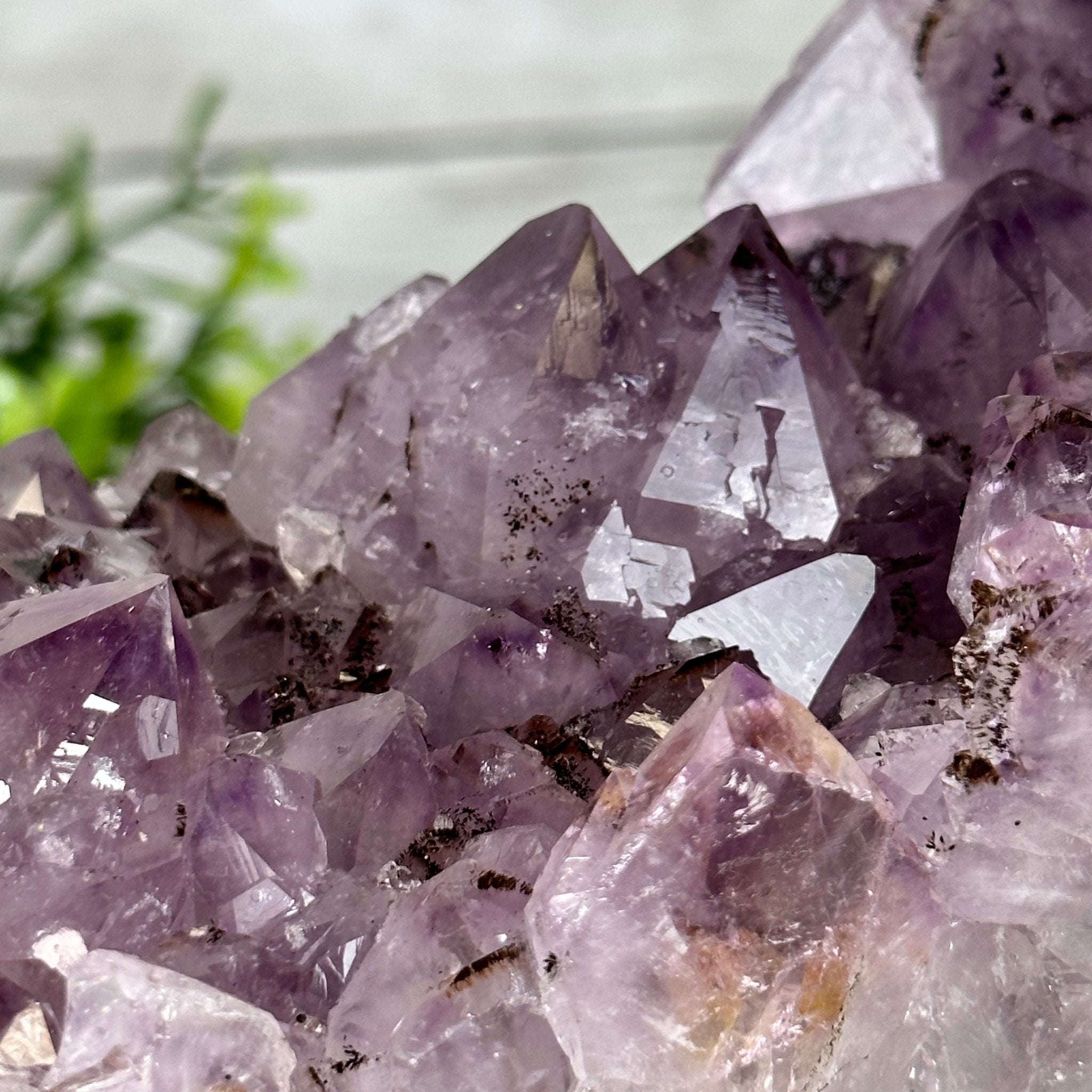 Standard Plus Quality Open 2-Sided Brazilian Amethyst Cathedral, 25.7 lbs, 17.25" tall, Model #5605-0130 by Brazil Gems - Brazil GemsBrazil GemsStandard Plus Quality Open 2-Sided Brazilian Amethyst Cathedral, 25.7 lbs, 17.25" tall, Model #5605-0130 by Brazil GemsOpen 2-Sided Cathedrals5605-0130