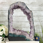 Standard Plus Quality Open 2-Sided Brazilian Amethyst Cathedral, 25.7 lbs, 17.25" tall, Model #5605-0130 by Brazil Gems - Brazil GemsBrazil GemsStandard Plus Quality Open 2-Sided Brazilian Amethyst Cathedral, 25.7 lbs, 17.25" tall, Model #5605-0130 by Brazil GemsOpen 2-Sided Cathedrals5605-0130