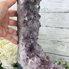 Standard Plus Quality Open 2-Sided Brazilian Amethyst Cathedral, 25.7 lbs, 17.25" tall, Model #5605-0130 by Brazil Gems - Brazil GemsBrazil GemsStandard Plus Quality Open 2-Sided Brazilian Amethyst Cathedral, 25.7 lbs, 17.25" tall, Model #5605-0130 by Brazil GemsOpen 2-Sided Cathedrals5605-0130