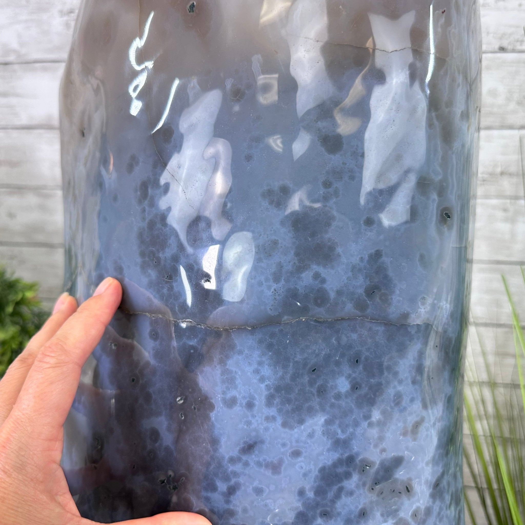 Standard Plus Quality Polished Brazilian Amethyst Cathedral, 112.2 lbs & 31" tall Model #5602-0064 by Brazil Gems - Brazil GemsBrazil GemsStandard Plus Quality Polished Brazilian Amethyst Cathedral, 112.2 lbs & 31" tall Model #5602-0064 by Brazil GemsPolished Cathedrals5602-0064