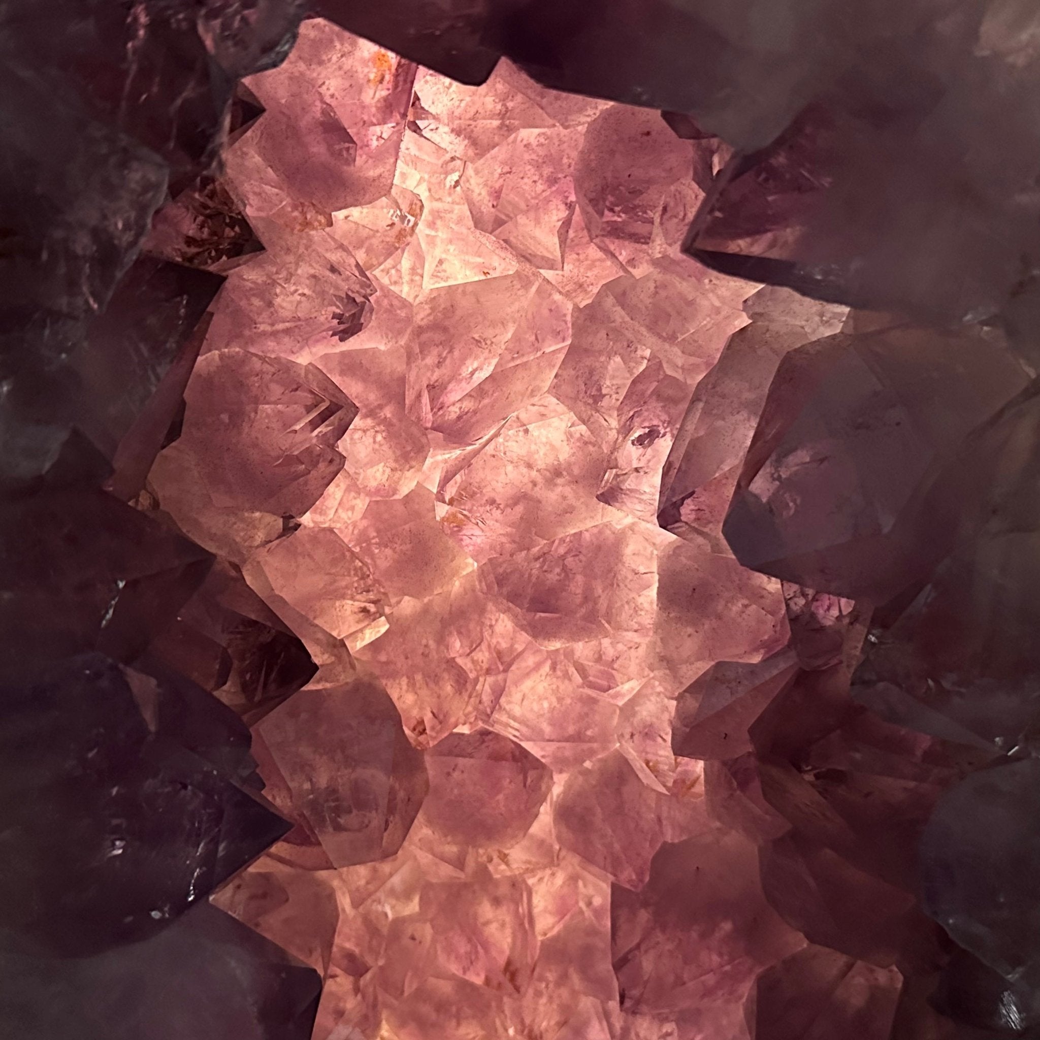 Standard Plus Quality Polished Brazilian Amethyst Cathedral, 112.2 lbs & 31" tall Model #5602-0064 by Brazil Gems - Brazil GemsBrazil GemsStandard Plus Quality Polished Brazilian Amethyst Cathedral, 112.2 lbs & 31" tall Model #5602-0064 by Brazil GemsPolished Cathedrals5602-0064