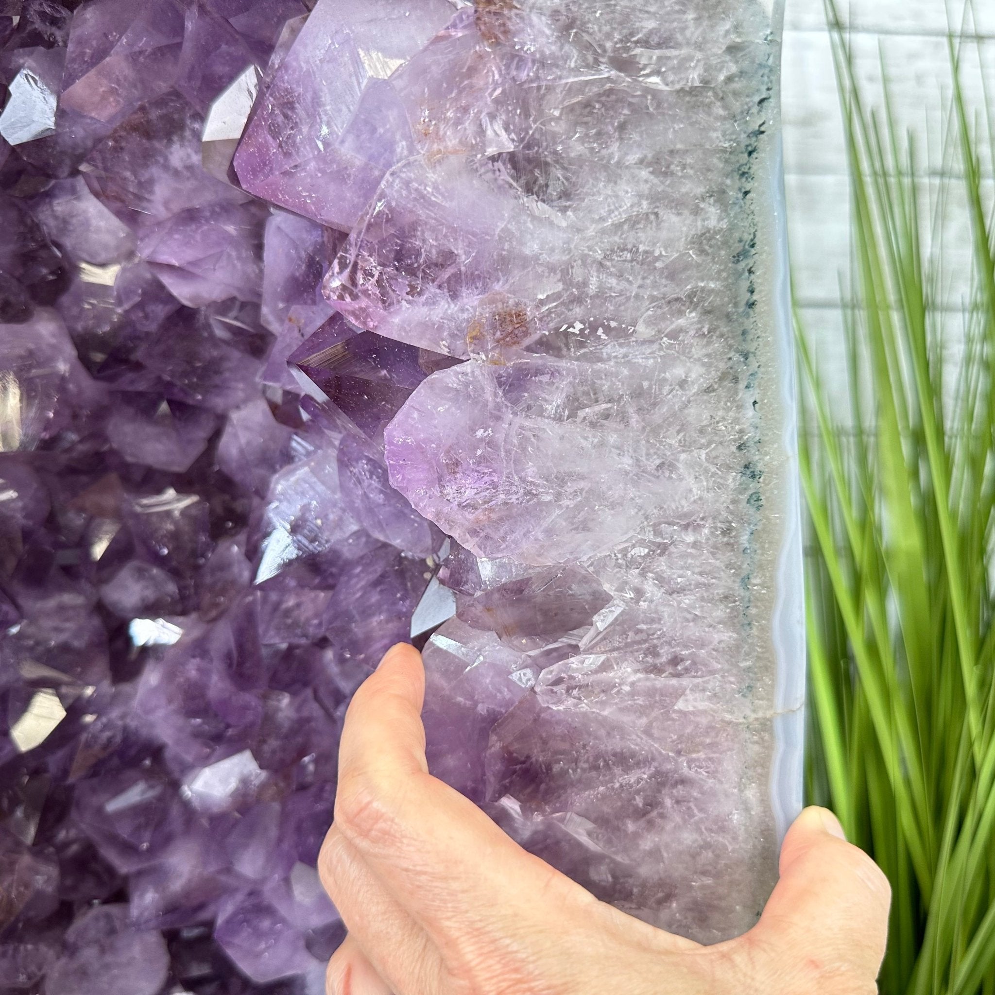 Standard Plus Quality Polished Brazilian Amethyst Cathedral, 112.2 lbs & 31" tall Model #5602-0064 by Brazil Gems - Brazil GemsBrazil GemsStandard Plus Quality Polished Brazilian Amethyst Cathedral, 112.2 lbs & 31" tall Model #5602-0064 by Brazil GemsPolished Cathedrals5602-0064