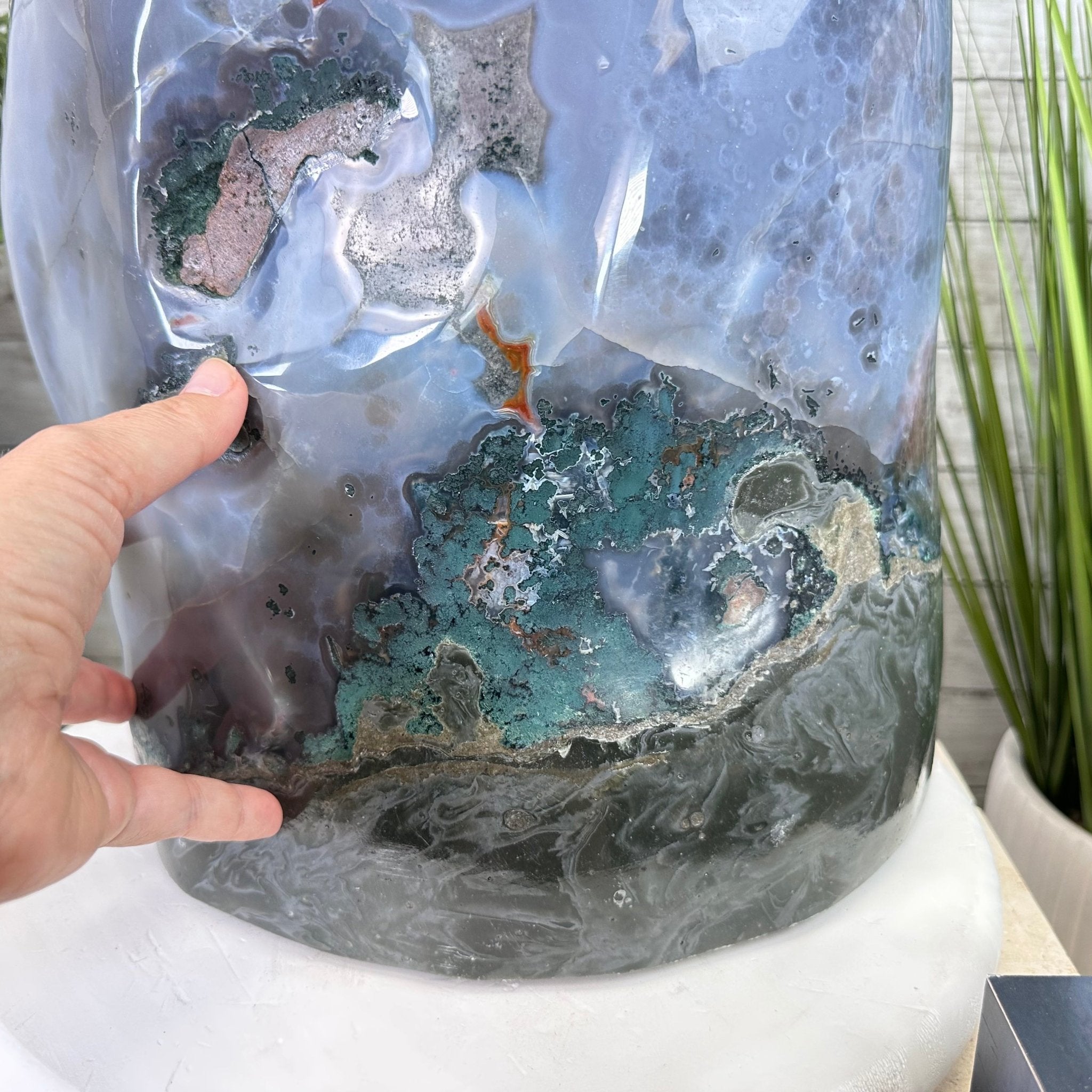 Standard Plus Quality Polished Brazilian Amethyst Cathedral, 112.2 lbs & 31" tall Model #5602-0064 by Brazil Gems - Brazil GemsBrazil GemsStandard Plus Quality Polished Brazilian Amethyst Cathedral, 112.2 lbs & 31" tall Model #5602-0064 by Brazil GemsPolished Cathedrals5602-0064