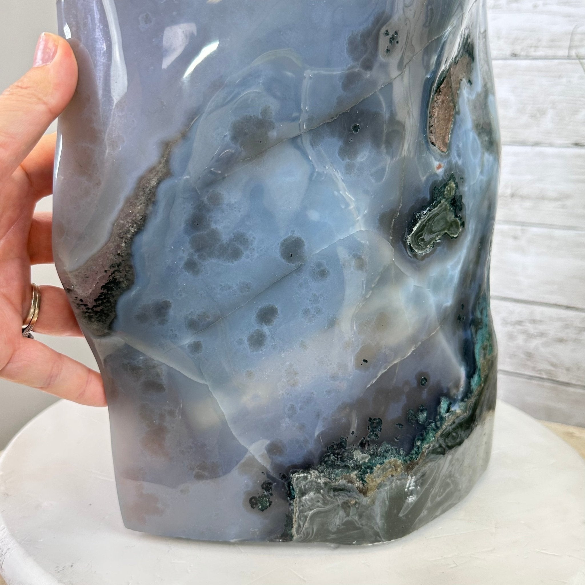 Standard Plus Quality Polished Brazilian Amethyst Cathedral, 112.2 lbs & 31" tall Model #5602-0064 by Brazil Gems - Brazil GemsBrazil GemsStandard Plus Quality Polished Brazilian Amethyst Cathedral, 112.2 lbs & 31" tall Model #5602-0064 by Brazil GemsPolished Cathedrals5602-0064