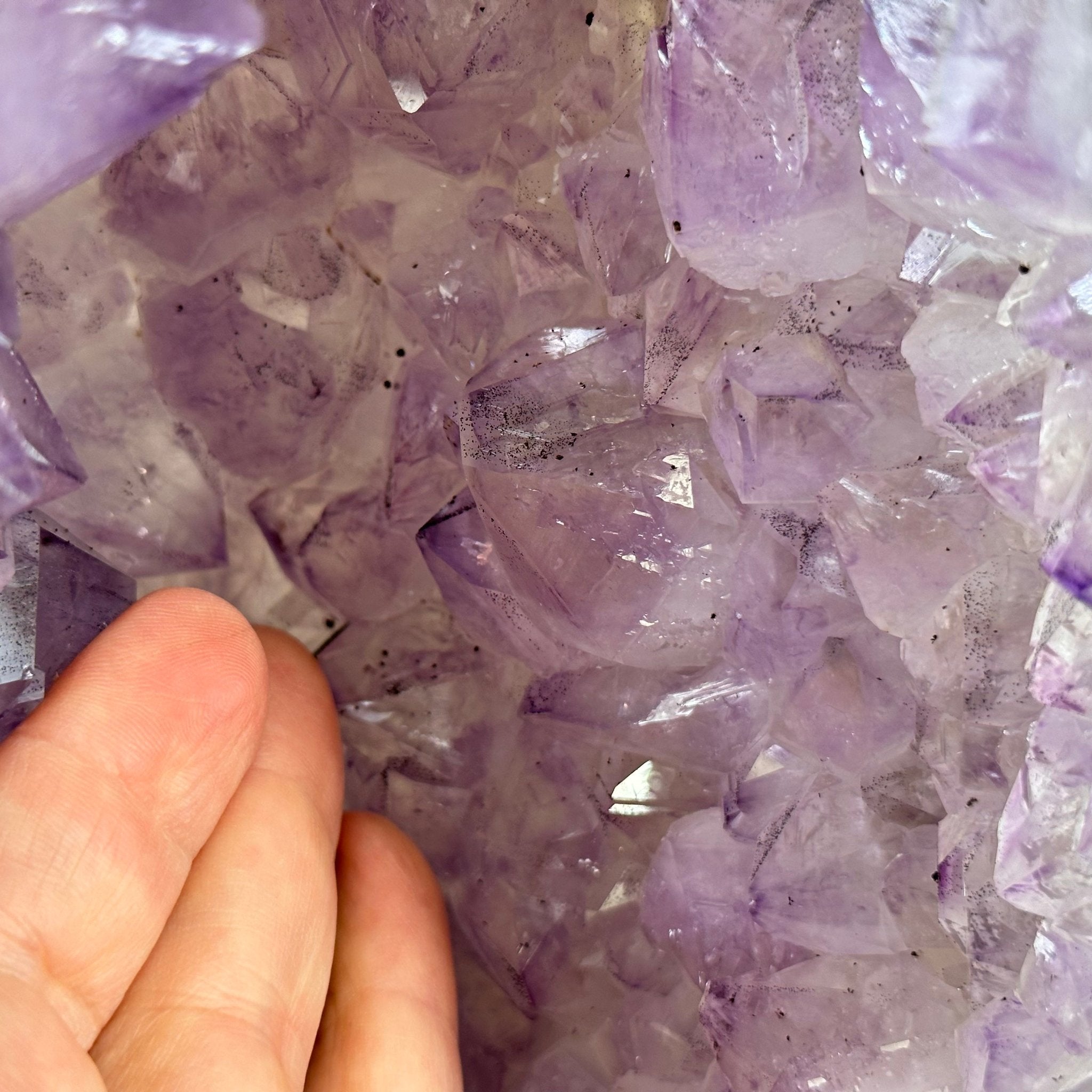 Standard Plus Quality Polished Brazilian Amethyst Cathedral, 46.1 lbs & 17.5" tall Model #5602-0192 by Brazil Gems - Brazil GemsBrazil GemsStandard Plus Quality Polished Brazilian Amethyst Cathedral, 46.1 lbs & 17.5" tall Model #5602-0192 by Brazil GemsPolished Cathedrals5602-0192